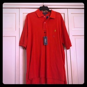 Red Polo LT short sleeved shirt